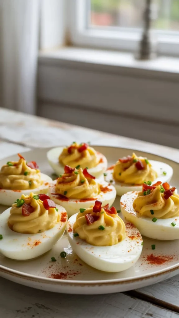 Bacon Deviled Eggs