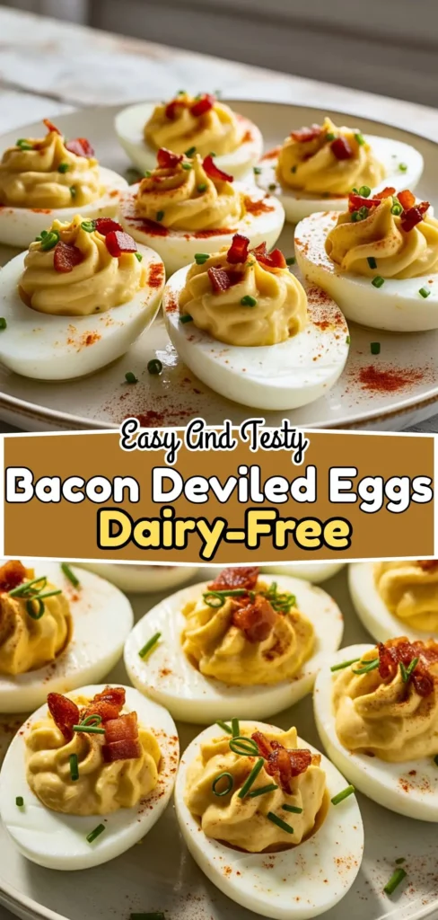 Bacon Deviled Eggs